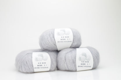 Color Marmo, 53% Mohair, 27% PA, 20% Wool, Nm 8400, 25gr,  Filpucci