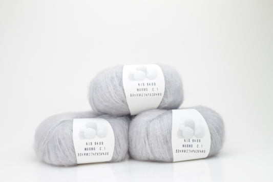 Color Marmo, 53% Mohair, 27% PA, 20% Wool, Nm 8400, 25gr,  Filpucci
