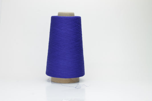 Silk yarn 90%, PL 10%, Nm 1/45,Passion Prisma Ricerche. Color Blue