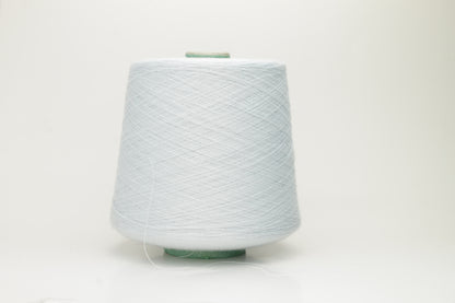 Cashmere 60%, Lino 40%. yarn Nm 1/23, Loro Piana yarn, Light Blue
