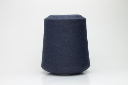 Merino 100%, Nm 1/130, Loro Piana Wonder 230'S yarn on Cone , Dark Blue