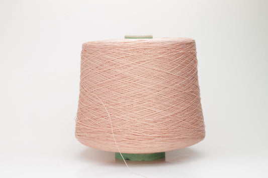 Lino yarn 100%, Nm 2/26, Loro Piana AA260999, Color Rosa