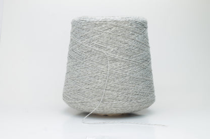 SuperYak 50% & Merino 50% yarn Nm 4600. Natural Fantasy. Color 62819 Gray