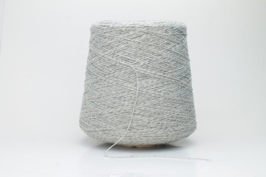SuperYak 50% & Merino 50% yarn Nm 4600. Natural Fantasy. Color 62819 Gray