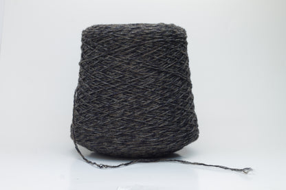 SuperYak 50% & Merino 50% yarn. Nm 2/14. Natural Fantasy. Color 10089 Brown