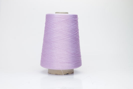 Silk yarn 65%,  35% ME Stretchsilk. Nm 2/82,Loro Piana. Color Rosa