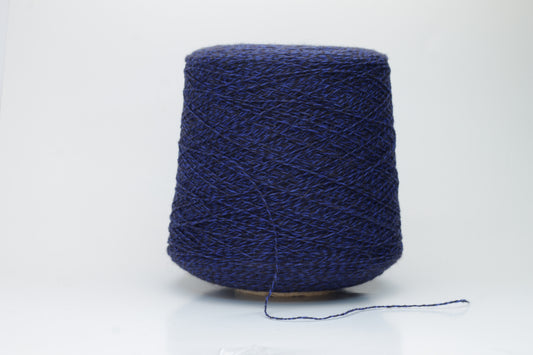 SuperYak 50% & Merino 50%  Nm 2/14. Natural Fantasy. Color 900630 Blue