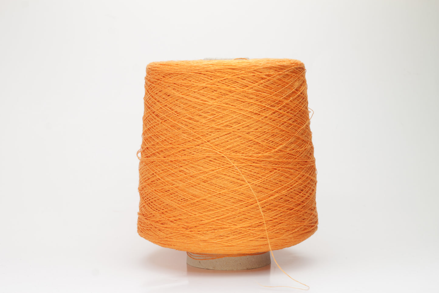 Lino yarn 100%, Nm 2/18, Loro Piana 570F 0999, Color Orange