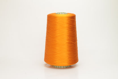 Silk yarn 100%,Nm 2/90, Trama Prisma ricerche, Color Orange
