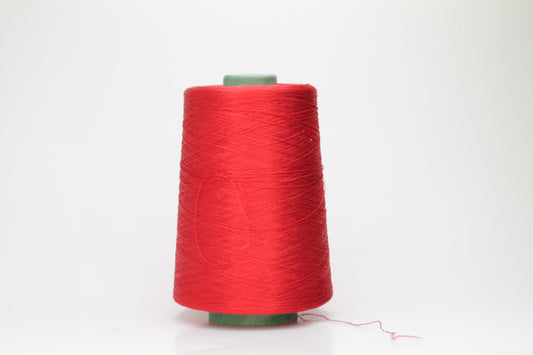 Silk yarn 100%,Nm 2/90, Trama Prisma ricerche, Color Red