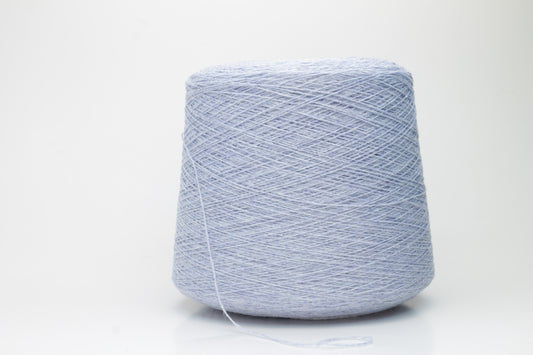Cashmere yarn 100%, Coarsehair 2/11, Loro Piana-C003 0999, Blue Mel
