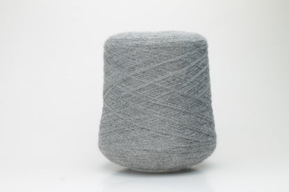 Quipa - Alpaca 85%, Merino 15%, FilItaly Lab, Nm 2/28, Color Grigio Medio