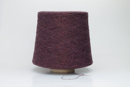Frisby, 50% Merino, 25% Silk, 25% PA, Nm 1/15000, Color Brown&Red