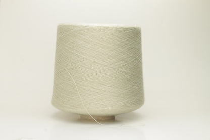 Silk 60%, Cashmere 30%, Lino 10% Nm 3/80,Zegna Baruffa. Color Light Gray
