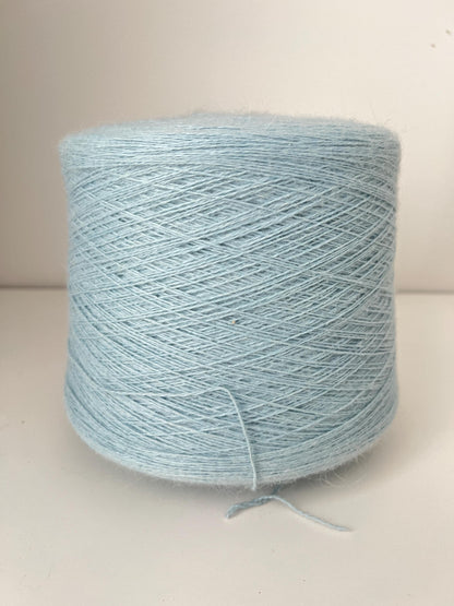 Angora yarn 50% &  PA 50%, Nm 2/14 art: Rita.Color Blue Sky.Per 100 gr