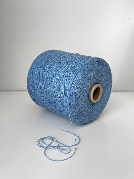 Merino yarn 100%, 2/30, Victoria Biella Yarn-Light Jeans.Per 100 gr