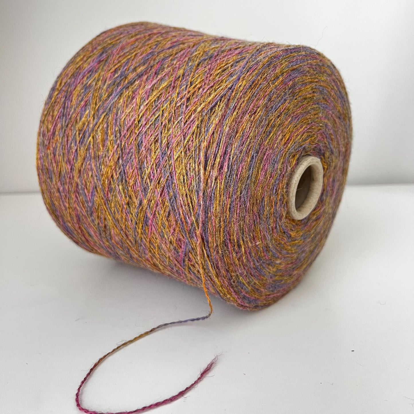 Alpaca 40%,Merino 30%,Mohair 30% Yarn.PROFILLO,Color Stampa.Per 100 gr