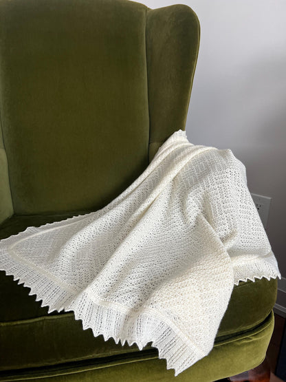 Biella 100% Merino Yarn – Italian Fine Lace Cone. White. Per 100 gr