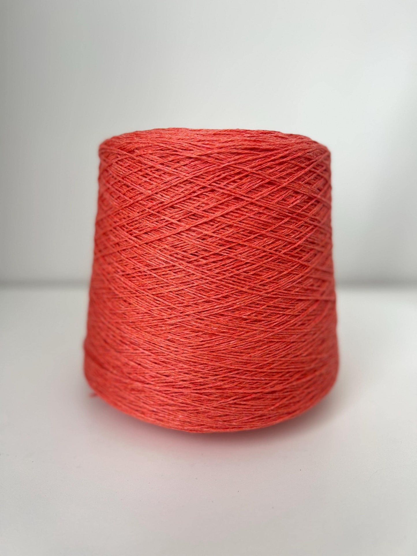 Cashmere Twist Coarsehair 100%,Nm 3/13, Loro Piana. Corallo.Per 100 gr