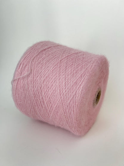 SuperKidMohair 60%&Silk 40% Yarn for knitting. Rosa Chicco. Per 100 gr