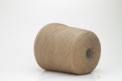 Quipa - Alpaca 85%, Merino 15%, FilItaly Lab, Nm 2/28, Color Nocciola