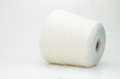 Alpaca yarn 100%, art Suri Filpucci yarn for knitting. Nm 2/16. White