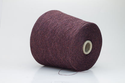 Frisby, 50% Merino, 25% Silk, 25% PA, Nm 1/15000, Color Brown&Red