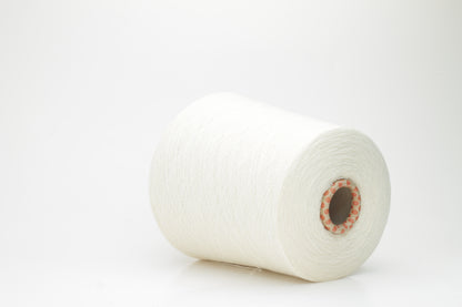Cashmere 88% & PA 12%. Nm 1/27, Filati biagioli modesto Zefiro. White