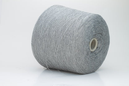 Frisby, 50% Merino, 25% Silk, 25% PA, Nm 1/15000, Color Gray
