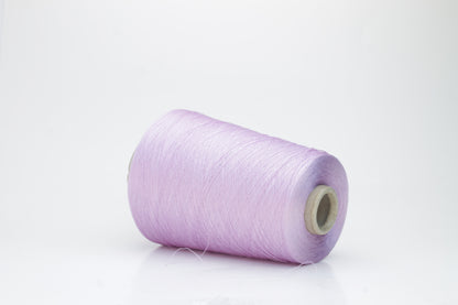 Silk yarn 65%,  35% ME Stretchsilk. Nm 2/82,Loro Piana. Color Rosa