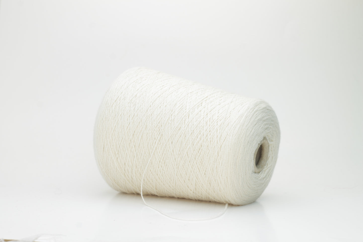 Cashmere yarn 100%, 2/14, Loro Piana-C613 8072,  White
