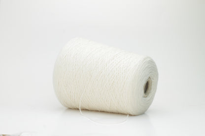 Cashmere yarn 100%, 2/14, Loro Piana-C613 8072,  White