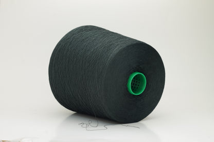 Silk yarn 100%,Shine Crepe Nm 2/120X2, Botto Giuseppe, Color Dark Green