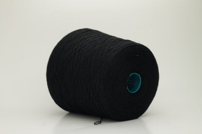 Cashmere 100%, Nm 2/13, Botto Giuseppe Vintage, Color Black. Per 710 gr