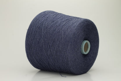 Cashmere 100%, Nm 2/28, Cariaggi-PCKA768. Color 20343 Eclipse