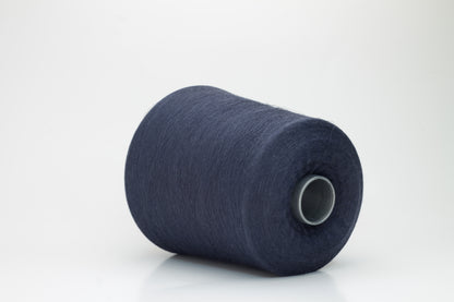 Merino 100%, Nm 1/130, Loro Piana Wonder 230'S yarn on Cone , Dark Blue