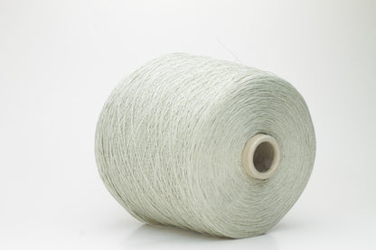 Lino yarn 100%, Nm 2/18, Loro Piana 570F 0999, Color Sage