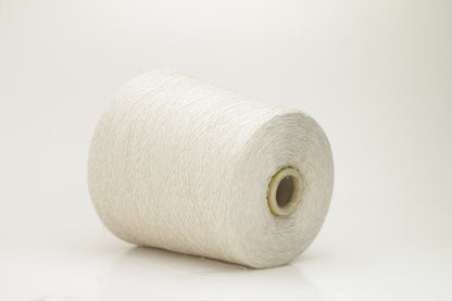 Merino 49%, Silk 30%, Lino 21% yarn on Cone. Nm 2/40, Loro Piana, Beige
