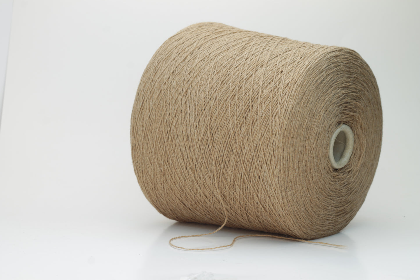 Camel Baby Samarkand yarn 2/14, Loro Piana yarn on Cone, Brown. Per 100 gr