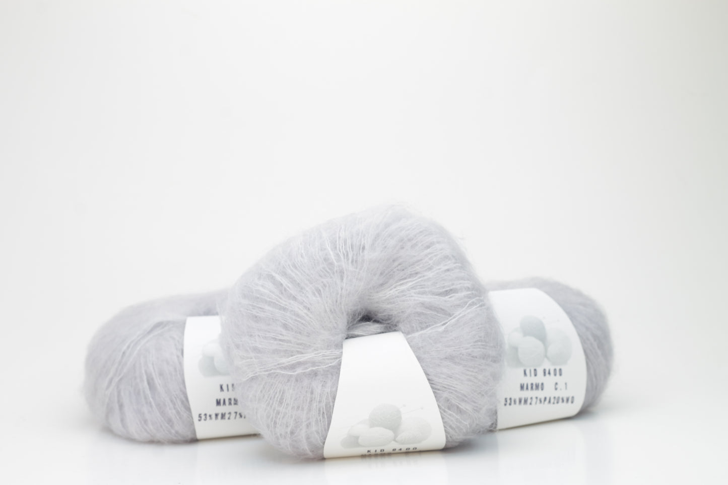 Color Marmo, 53% Mohair, 27% PA, 20% Wool, Nm 8400, 25gr,  Filpucci