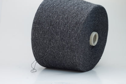 Frisby, 50% Merino, 25% Silk, 25% PA, Nm 1/15000, Color Black