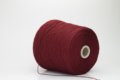 Cashmere yarn 100%, 3/14500, Loro Piana C354 9999, Bordeaux
