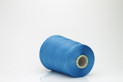 Silk yarn 100%,Nm 2/90, Trama Prisma ricerche, Color Turquoise