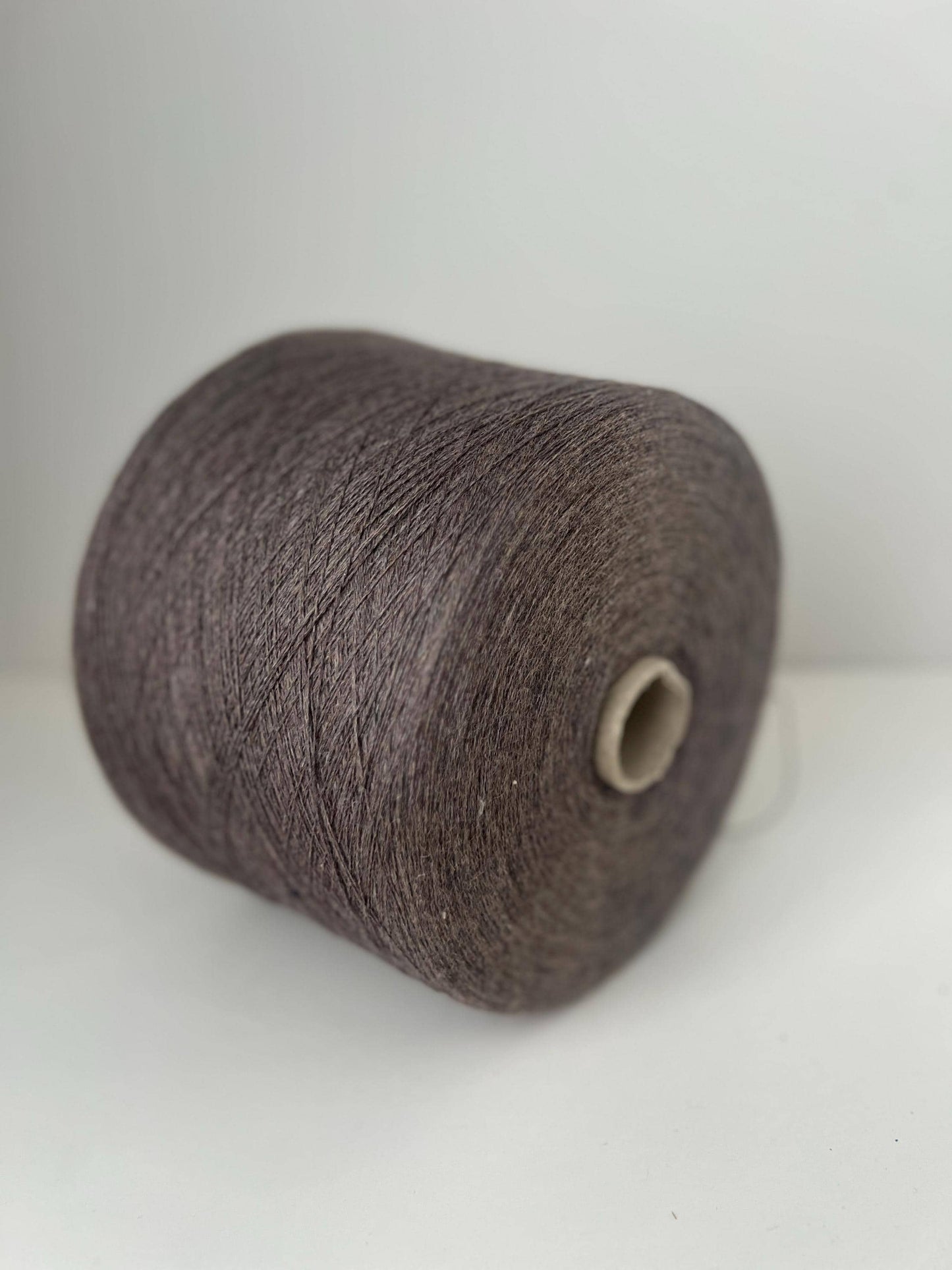 70% Merino&30% Silk yarn,Nm 2/28.PROFILLO,Color Brown.Per 100gr