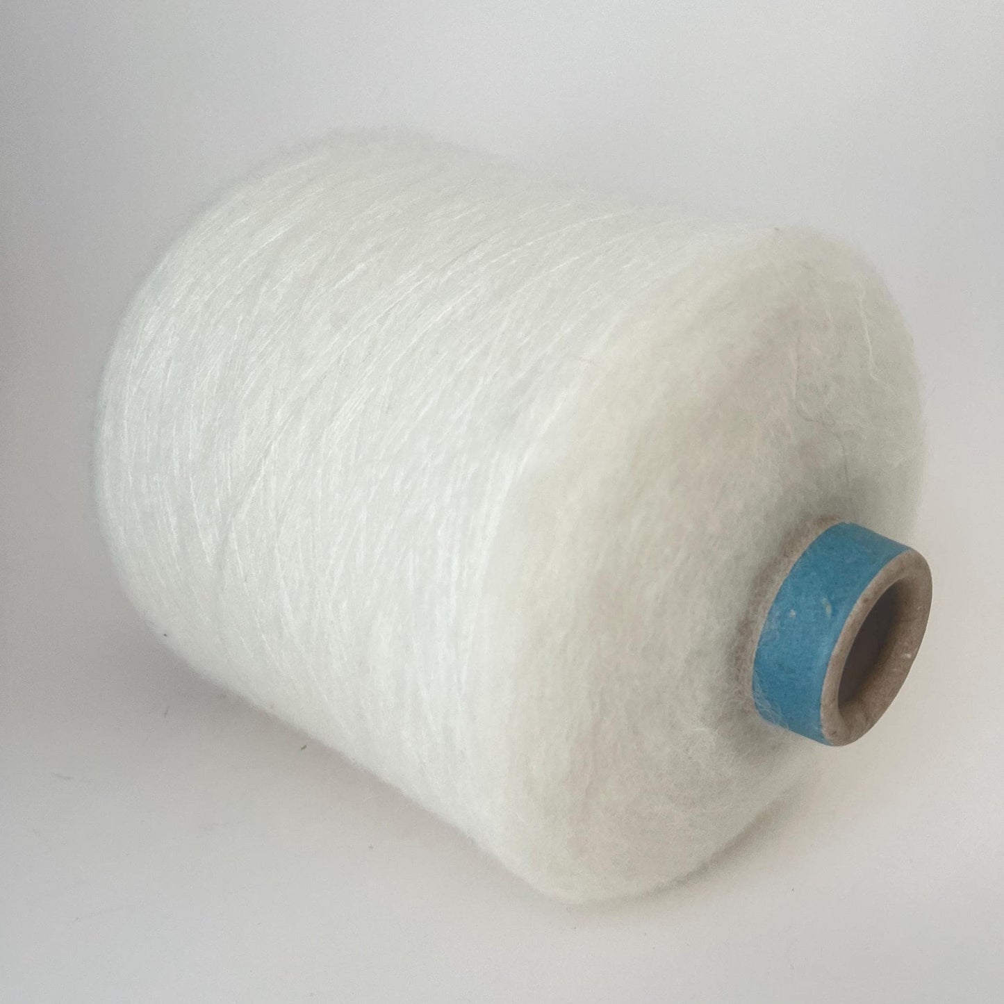 Sesia Baby Alpaca Fluffy Yarn Blend Italy–NM 1/9500. White.Per 100 gr