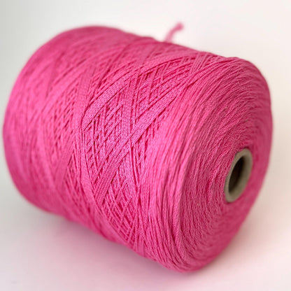 Profilo Fettuccia Yarn 100% Cotton Nm 3000 - Italy. Rosa. Per 100 gr