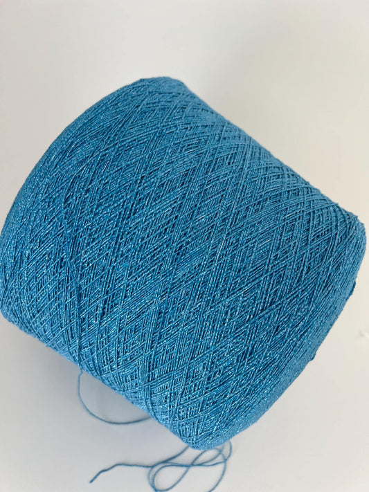 New Mill Hip Hop Lux Yarn 54% Cotton Lurex Blend Nm 4600. Per 100 gr