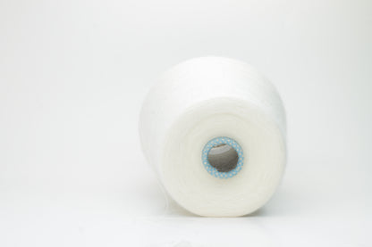Cashmere yarn 50%,  Silk yarn 50%,Nm 1/30, Cariaggi yarn, color White