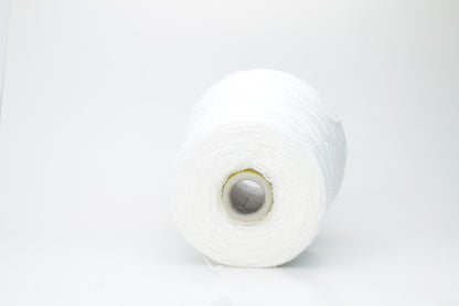 Cotton yarn 100%,Nm 3300, Loro Piana yarn on Cone,color White. Per 100 gr