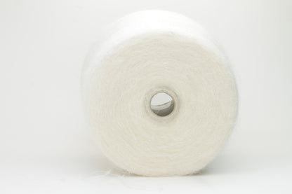 SuperKidMohair 63%, Silk 37%, Nm 10000. White